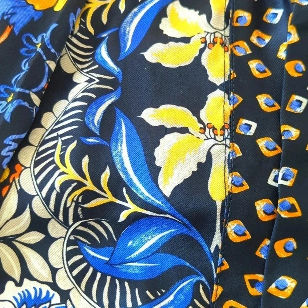 Autumn Dream Floral Pleated Skirt - Picture 5 of 8